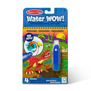 Melissa & Doug. Water WOW: Водна розмальовка з ручкою «Динозаври»
