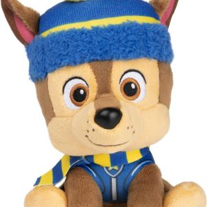 Gund. Цуценячий патруль: м'яка іграшка - цуценя Гонщик «Зимові свята» (15 см)