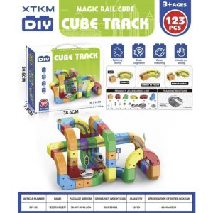 Магічний 3D-трек Cube Track 537-201 (123 деталі) — набір «Головний архітектор» з антигравітаційним ефек