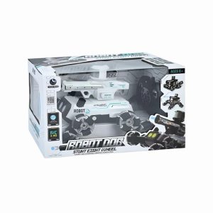 Машинка RC Robot Dog YL-115 (трюковий з колесами, стріляє )