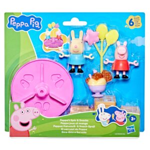 Ігровий набір PEPPA FIGURINES серії "Моменти з Пеппою" – КАРУСЕЛЬ І ЛАСОЩІ