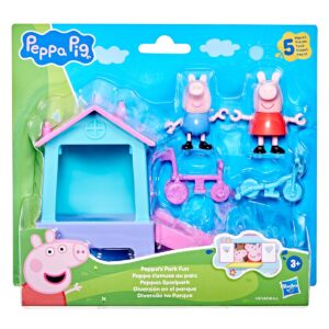 Ігровий набір PEPPA FIGURINES S2 – ВЕСЕЛОЩІ У ПАРКУ