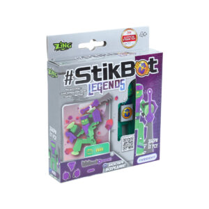 Ігровий набір для анімаційної творчості STIKBOT LEGENDS - РЕЙЗ (1 екскл. фіг., аксесуари)