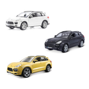 Автомодель - PORSCHE CAYENNE TURBO (асорті білий, жовтий, 1:24)
