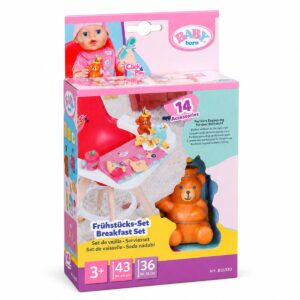 Ігровий набір BABY BORN серії "Click & Play" – СНІДАНОК ДЛЯ ЛЯЛЬКИ
