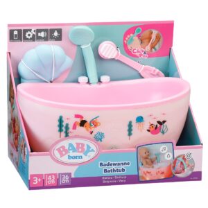 Автоматична ванночка для ляльки BABY BORN серії "Click and Play" – КАЗКОВЕ КУПАННЯ (світло, звук)
