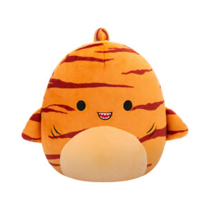 М'яка іграшка SQUISHMALLOWS – ТИГРОВА АКУЛА ДЖАГГЕР (19 cm)
